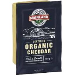 Photo of Mainland Organic Cheddar Cheese