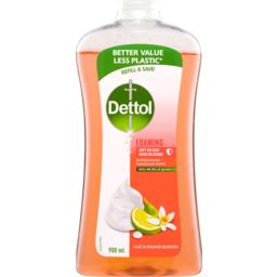 Photo of Dettol Foaming Antibacterial Hand Wash Refill Lime & Orange