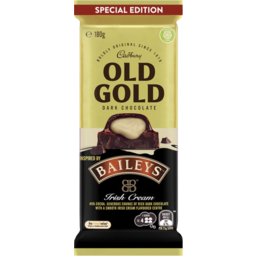 Photo of Cadbury Old Gold Dark Chocolate Baileys 180gm