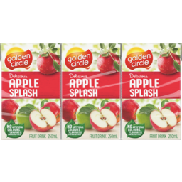 Photo of Golden Circle® Apple Splash Fruit Drink Multipack Poppers 6.0x250ml