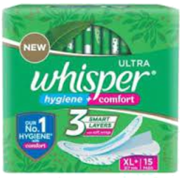 Photo of Whisper Ultra XL 15pads