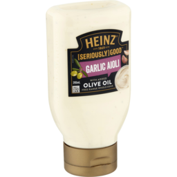 Photo of Heinz® [Seriously] Good™ Garlic Aioli With Added Olive Oil 295ml