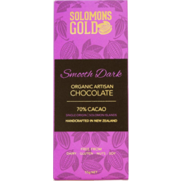 Photo of Solomons Gold Chocolate - Smooth Dark (70% Cacao)