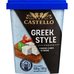Photo of Castello Cheese Traditional Feta Cubes In Brine 430g