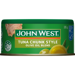 Photo of John West Tuna Chunk Style In Olive Oil Blend 185gm