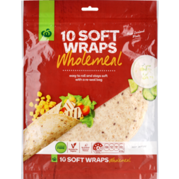 Photo of WW Wraps Wholemeal 10 Pack