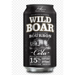 Photo of Wild Boar Whiskey And Cola 15% 375ml Can