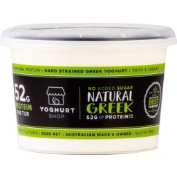 Photo of Yoghurt Shop 500g Natural Greek