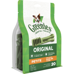 Photo of Greenies Original Petite Dental Dog Treat 20 Pk Pouch