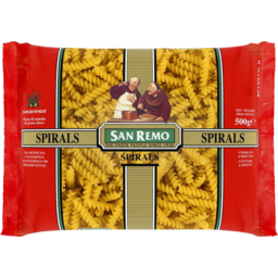Photo of San Remo Pasta Spirals No 16 Pasta 500g