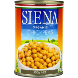 Photo of Siena Organic Chick Peas 400g