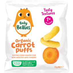 Photo of Baby Bellies Carrot Organic Baby Puffs 7+ Months
