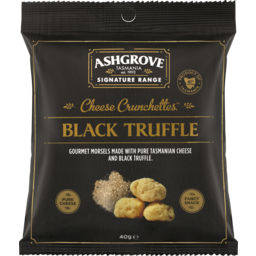 Photo of Ashgrove Cheese Crunchettes Black Truffle
