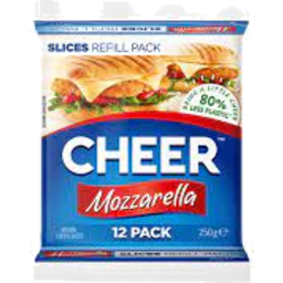Photo of Cheer Mozza Chs Refll Slices 250gm