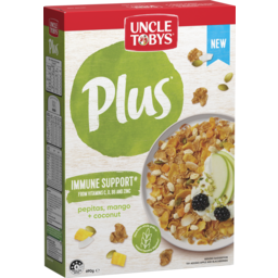 Photo of Uncle Tobys Plus Muesli Flakes Breakfast Cereal Immunity 690g 