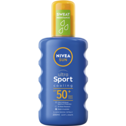 Photo of Nivea Ultra Sport Cooling Spf50+ Sunscreen Spray 200ml 200ml