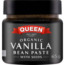 Photo of Queen Organic Vanilla Bean Paste With Seeds 65g
