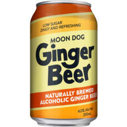 Photo of Moon Dog Alcoholic Ginger Beer Can 330ml
