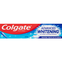 Photo of Colgate Advanced Whitening With Micro Cleansing Crystals Toothpaste 200g