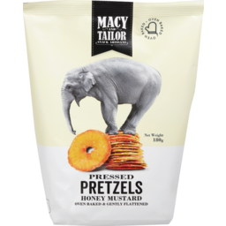Photo of Macy And Tailor Pressed Pretzels Honey Mustard