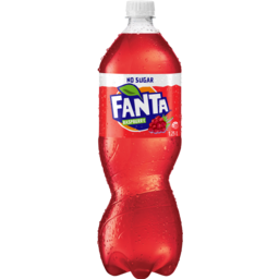 Photo of Fanta Raspberry No Sugar 1.25l 