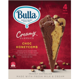 Photo of Bulla Ice Cream Creamy Classics Chc&Hcmb