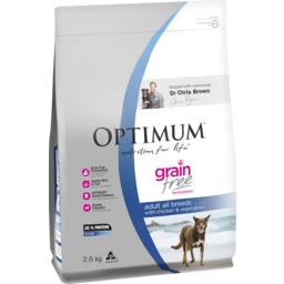 Photo of Optimum Grain Free Dry Dog Food With Chicken & Vegetables 2.5kg Bag 2.5kg