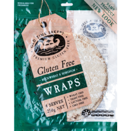 Photo of Old Time Bakery Wholesome Gluten Free Wraps