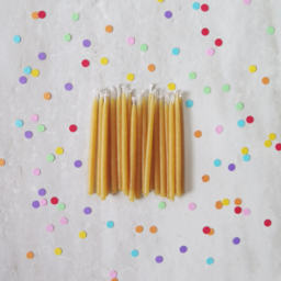 Photo of TAS BEESWAX CANDLES Beeswax Birthday Candles 10 Pack