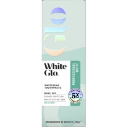 Photo of White Glo Whitening Toothpaste Professional 115g