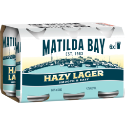 Photo of Matilda Bay Hazy Lager 6x375ml Cans 6.0x375ml