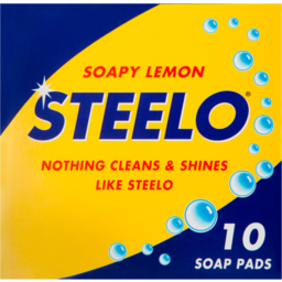 Photo of Steelo Lemon Soap Pads 10 Pack