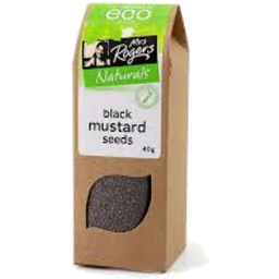 Photo of Mrs Rogers Eco Black Mustard Seeds