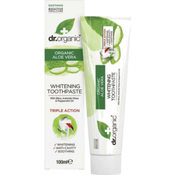 Photo of DR. ORGANICS Organic Aleo Vera Whitening Toothpaste