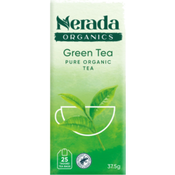 Photo of Nerada Organics Green Tea Tea Bags 25 Pack