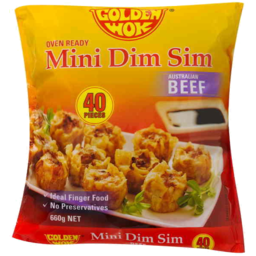 Photo of Golden Wok Mini Dim Sims 660g 40pk