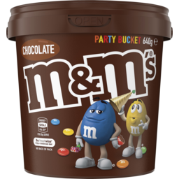 Photo of M&Ms Milk Chocolates Bucket 640g