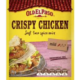 Photo of Old El Paso Mild Crispy Chicken Spice Mix 35g