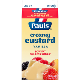 Photo of Pauls Low Fat 30% Less Sugar Vanilla Custard
