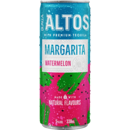 Photo of Altos Tequila Watermelon Margarita Can 330ml