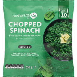Photo of Comm Co Chopped Spinach 250gm