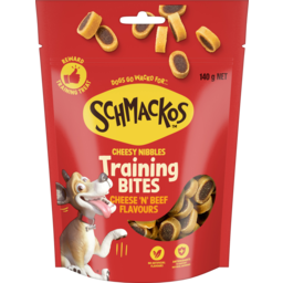 Photo of Schmackos Tasty Bites Cheesy Nibbles Cheese & Beef Flavour Treat For Dogs