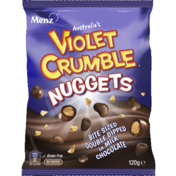 Photo of Menz Violet Crumble Nuggets Bag 120g
