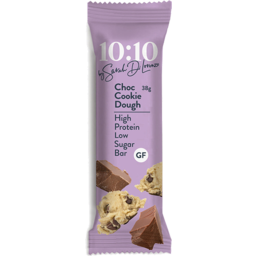 Photo of 10:10 Sdl Protein Bar Choc Cookie 38g