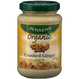 Photo of Jensens Organic Crushed Ginger (210g)