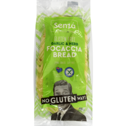 Photo of Senza Gluten Free Garlic Herb Focaccia  220gm