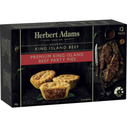 Photo of H/Adams Gourmet Ki Beef Pie 12pk