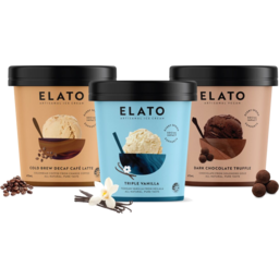 Photo of Elato Dark Chocolate Truffle Ice Cream