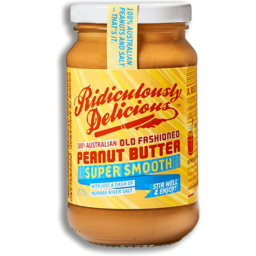 Photo of Ridiculously Delicious Peanut Butter Smooth 375g