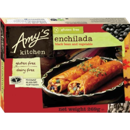 Photo of Amy's Kitchen Black Bean Enchilada 269g
